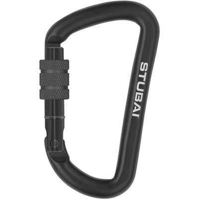 STUBAI - Accessory Screw Gate Carabiner - Black