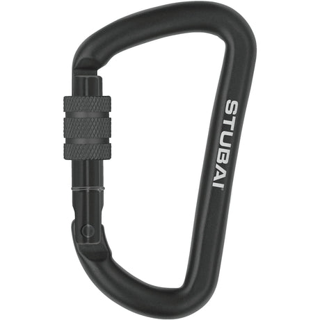 STUBAI - Accessory Screw Gate Carabiner - Black