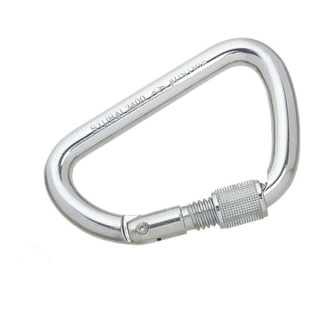 STUBAI - ASYM D 34 kN Steel Carabiner