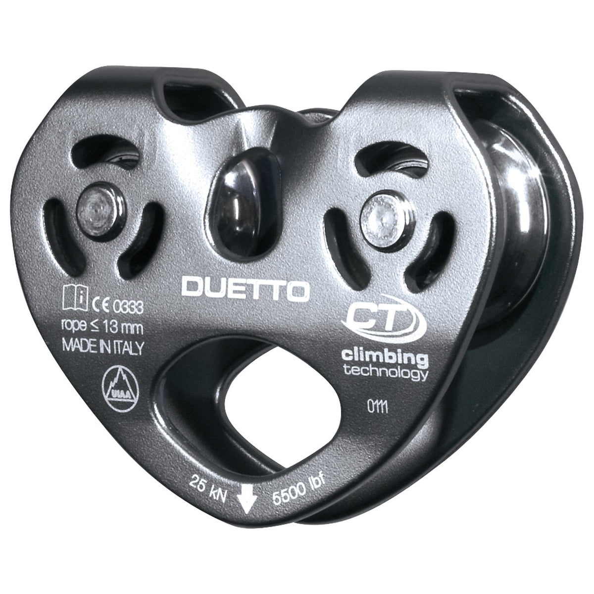 Climbing Technology - Duetto Alum Twin Pulley