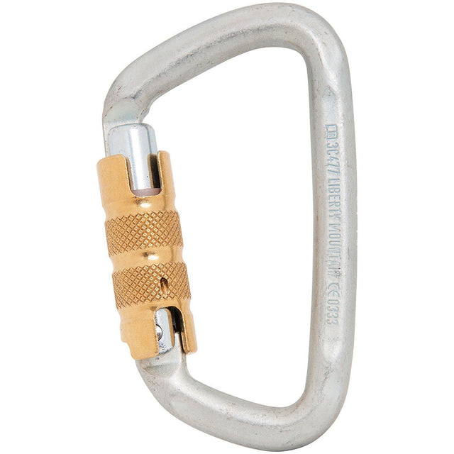 CYPHER - Hard Steel Modified D Keylock Carabiner