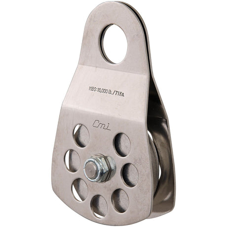 CMI - Heavy Duty 3" Pulley with Stainless Steel Side Plates