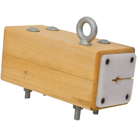 CMI - Trolley Brake Block with Hardwood and Polyethylene Surface