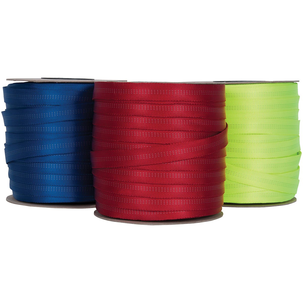 Cypher - 1" x 300' 3-Stripe Tubular Webbing - Blue