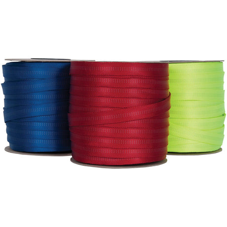 Cypher - 1" x 300' 3-Stripe Tubular Webbing - Blue