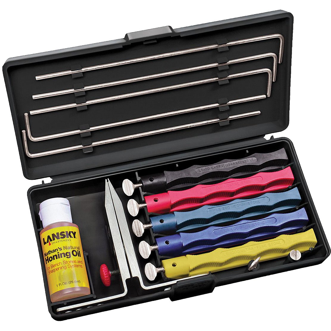 Lansky - Deluxe 5-Stone Sharpening System