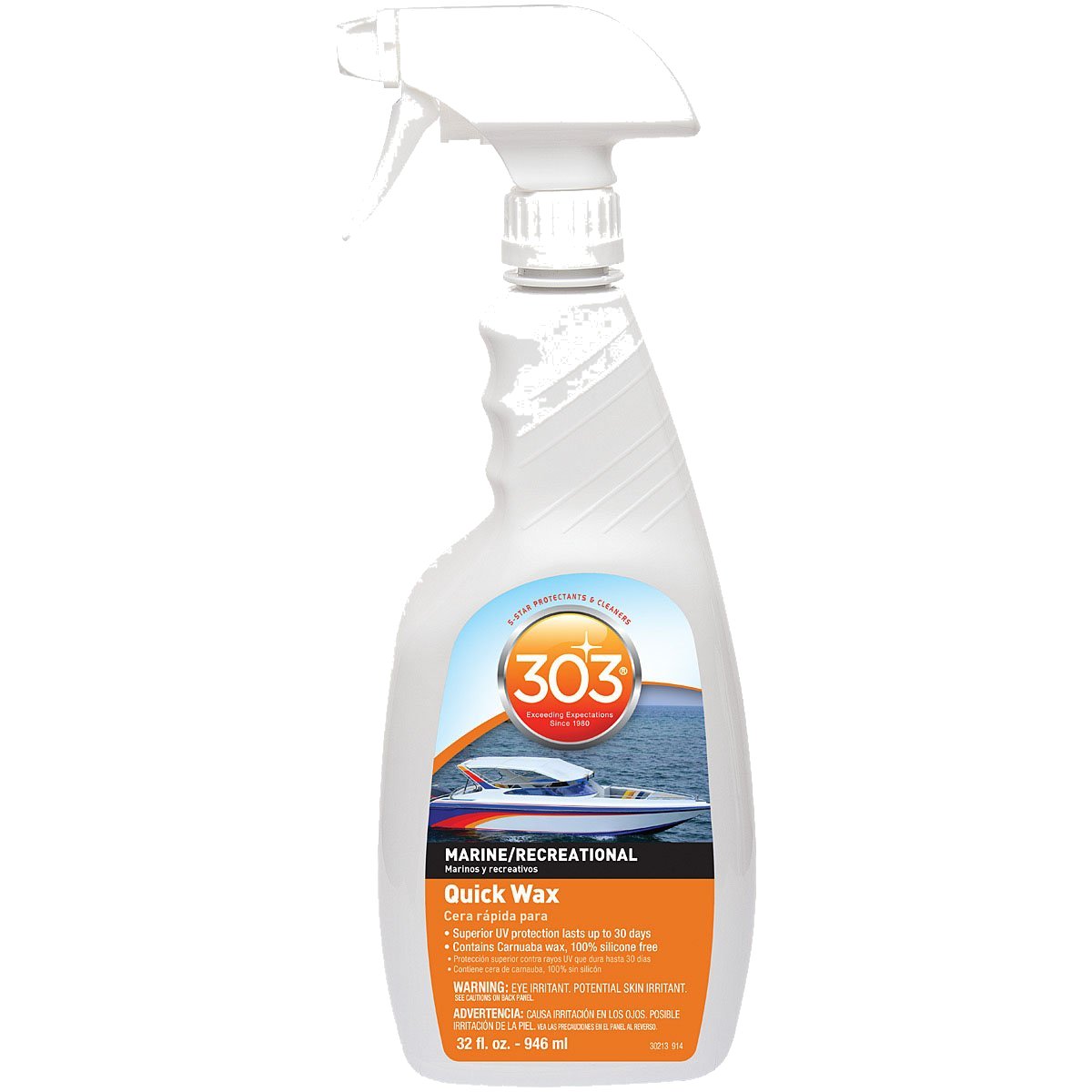 303 Products - Quick Wax for Boats