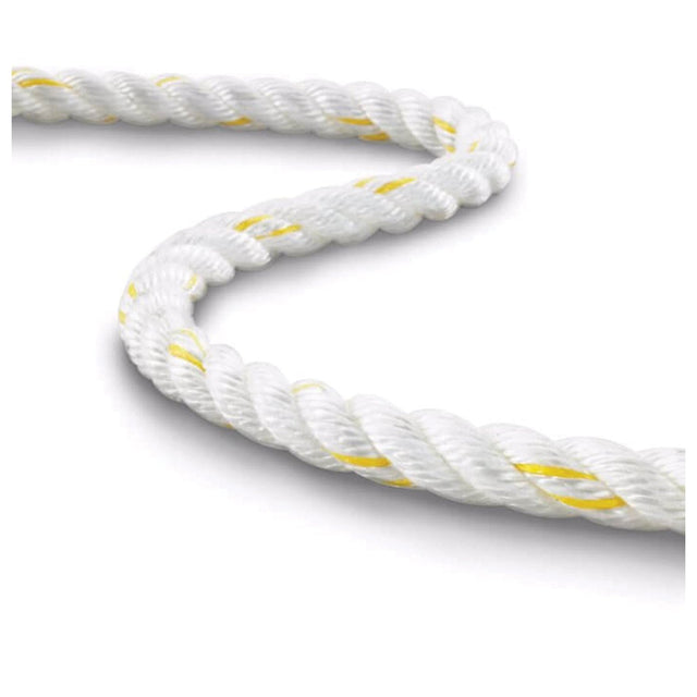 TEUFELBERGER - Multiline 5/8" x 600' White/Yellow Rope