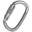 KONG - Ovalone Carbon Steel Carabiner with RISE Lock - White