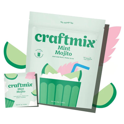 Craftmix - Mint Mojito Cocktail Mix 24-Count Display
