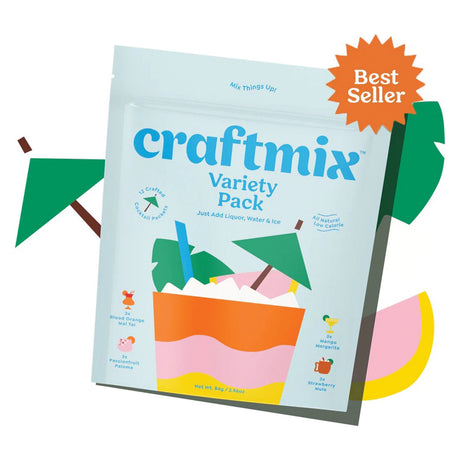 Craftmix - Variety Pack Cocktail Mixers 6ct