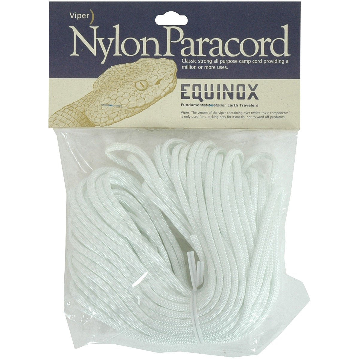 EQUINOX - Paracord White 100 ft