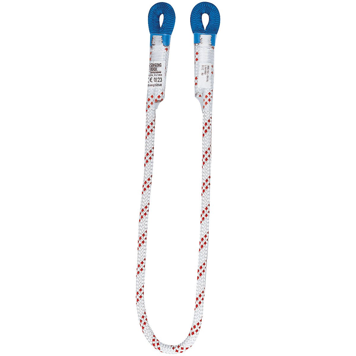 SINGING ROCK - Lanyard "I" 80cm/32in White