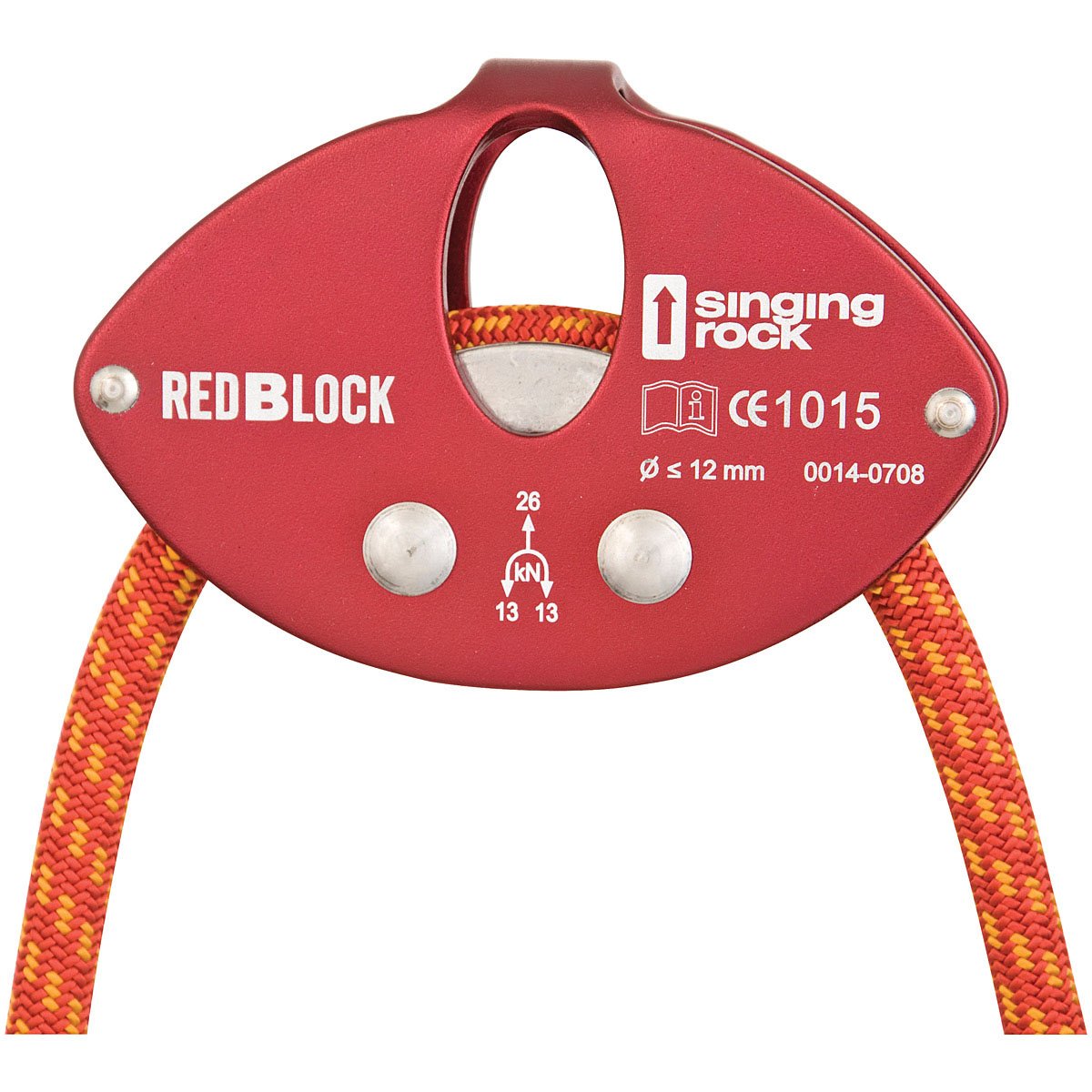 SINGING ROCK - Red Block Belay Device
