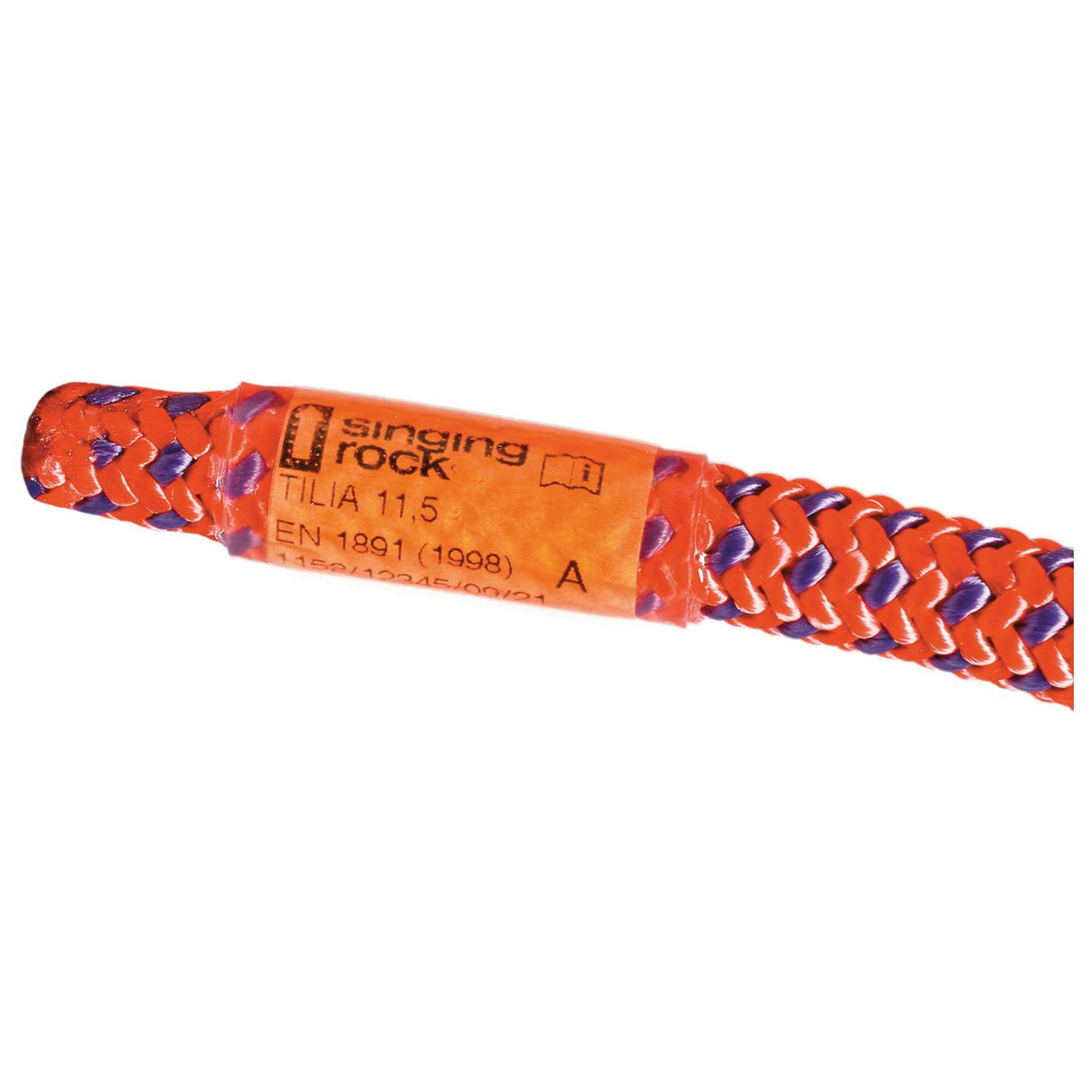SINGING ROCK - TILIA 11.5mm Static Rope 35m Orange/Violet