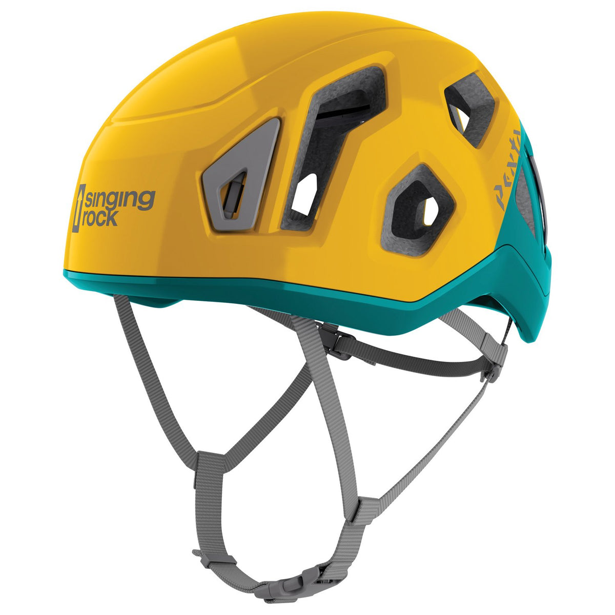 SINGING ROCK - Penta Junior Climbing Helmet - Yellow/Blue