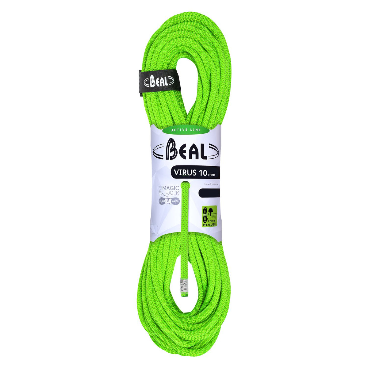 BEAL - VIRUS 10mm Climbing Rope 70m - Green