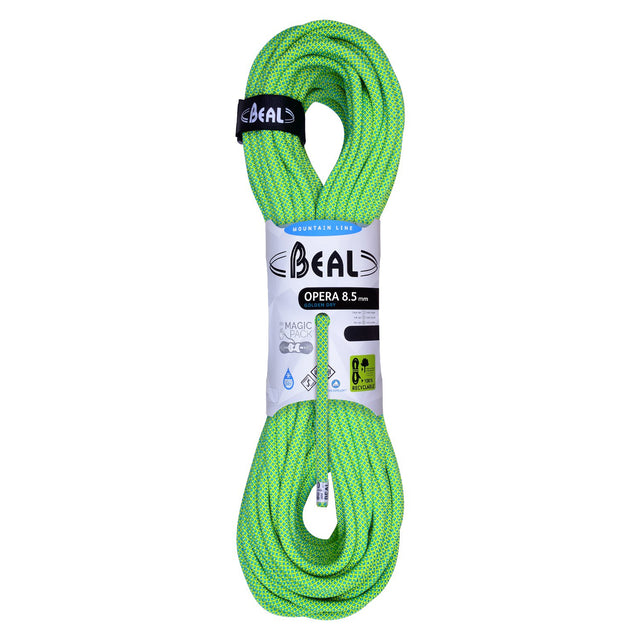 BEAL - Opera 8.5mm x 50m Climbing Rope - Green