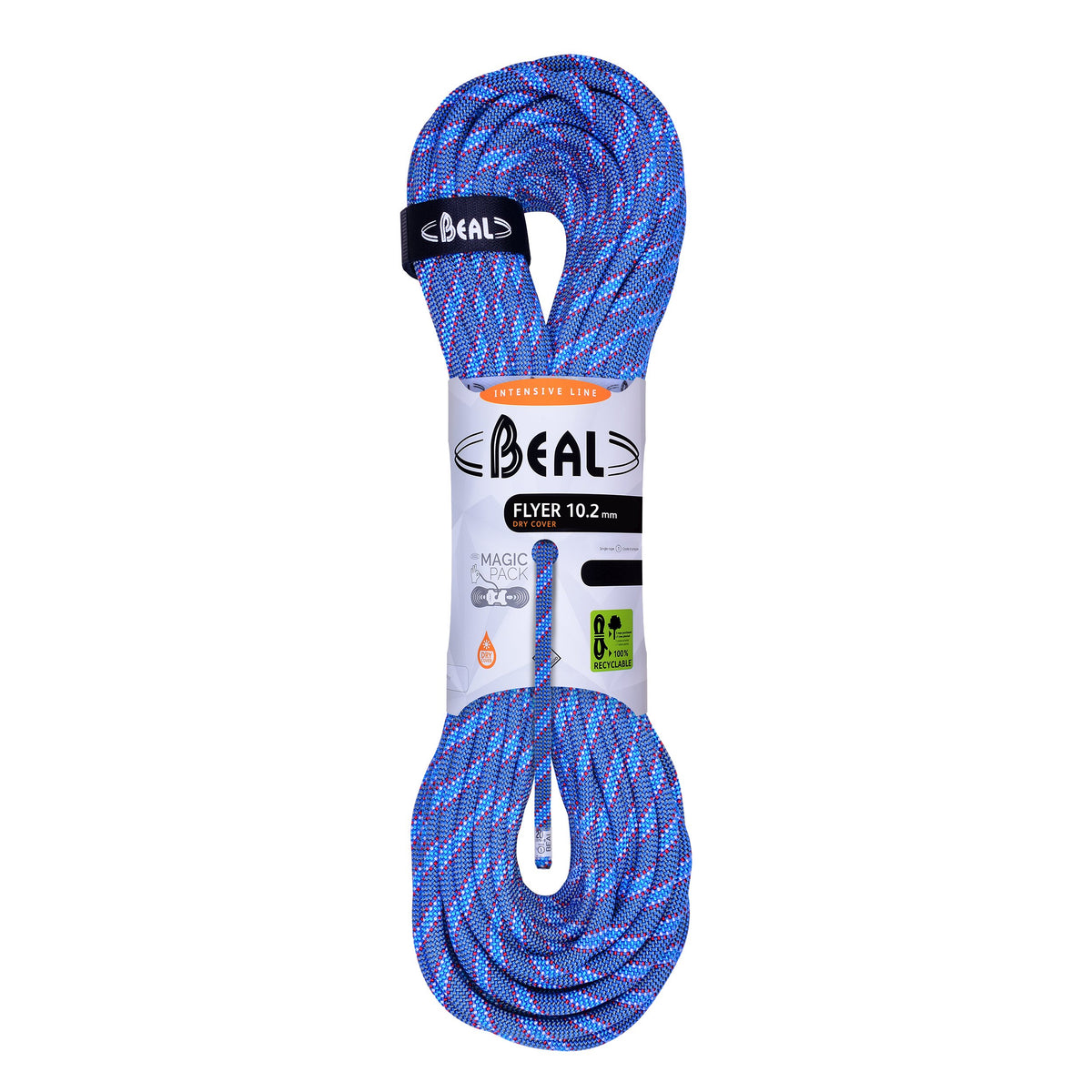 BEAL - Flyer II 10.2mm Climbing Rope 70m - Pet Blue