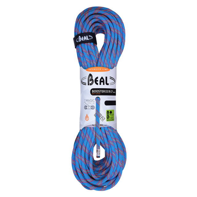 BEAL - BOOSTER III 9.7mm Climbing Rope - Blue, 70m