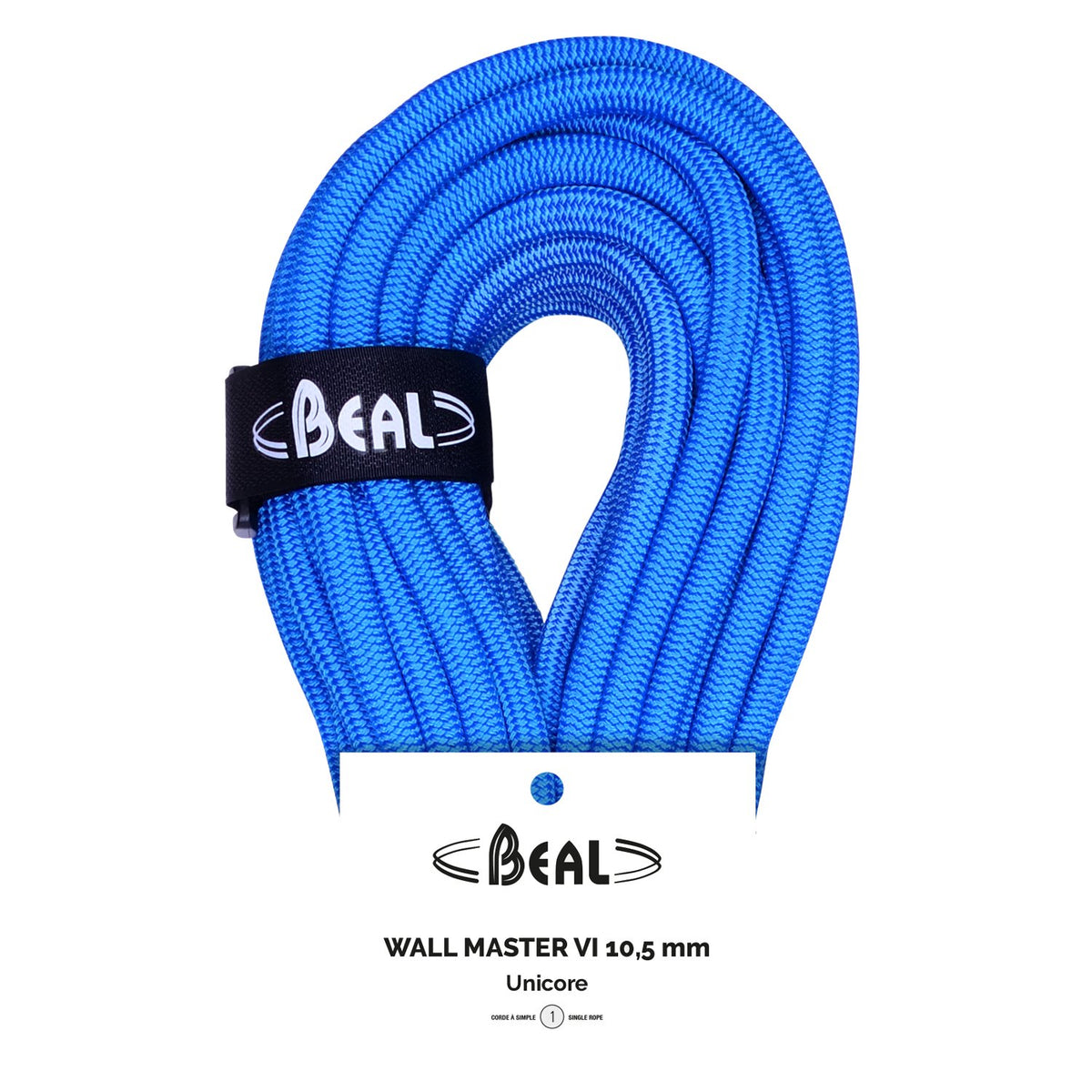 BEAL - Wall Master 10.5mm x 30m Climbing Rope - Purple — view 3