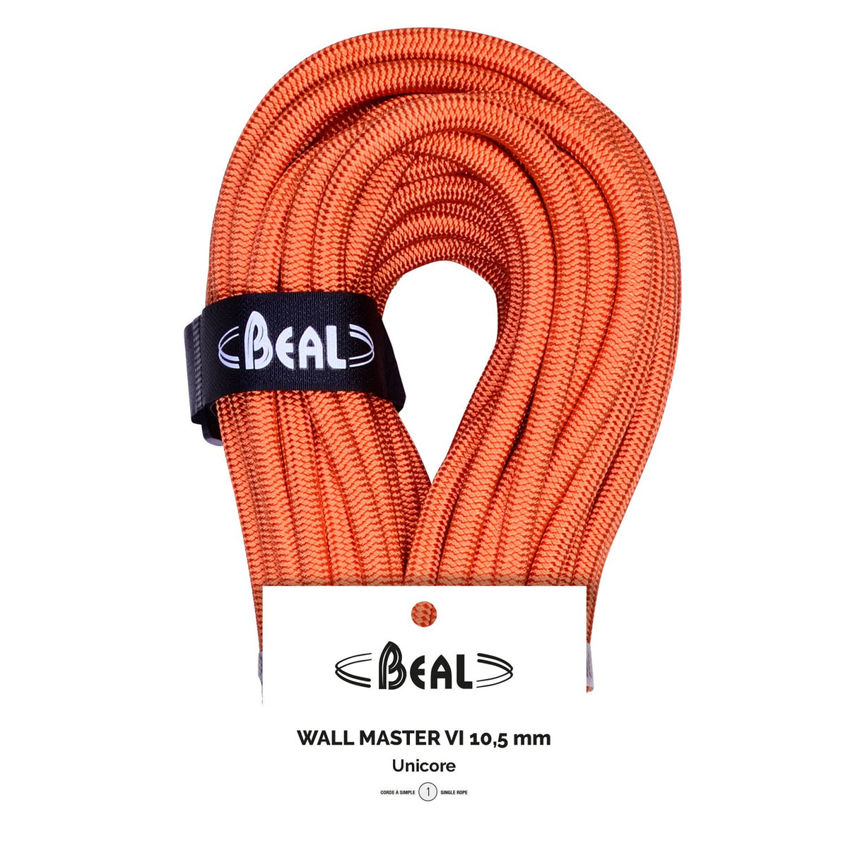 BEAL - Wall Master 10.5mm x 40m Climbing Rope - Blue — view 7