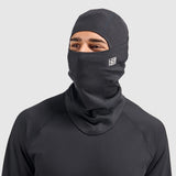 BLACKSTRAP - Merino Hood ExoHinge Balaclava - Black — view 2