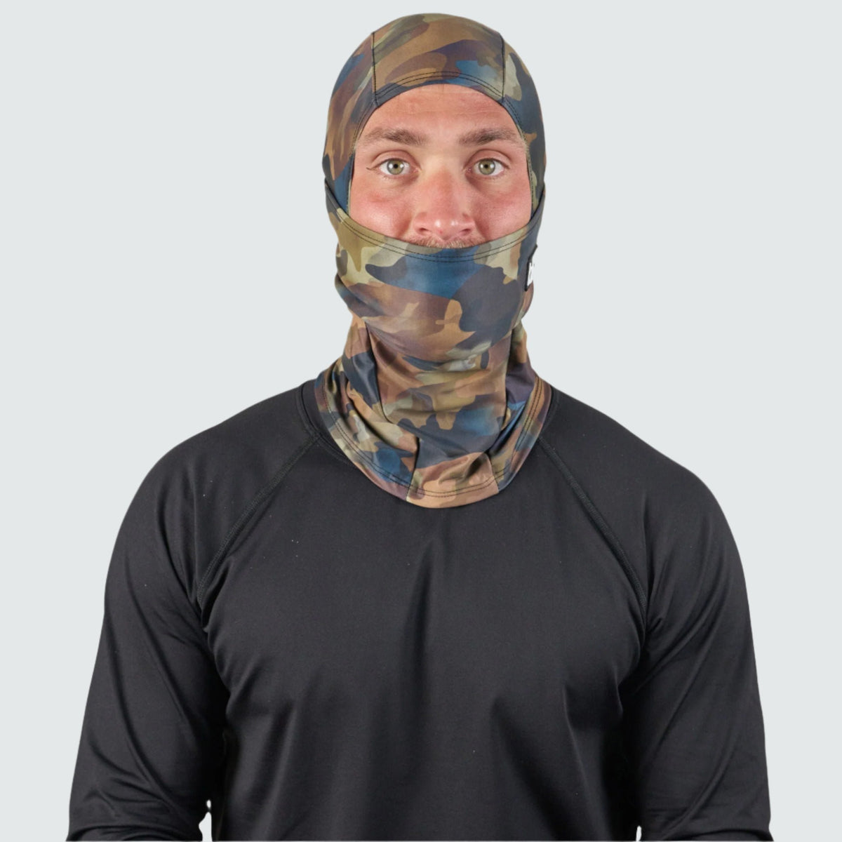 BLACKSTRAP - The Hood Balaclava in Pangea White — view 5