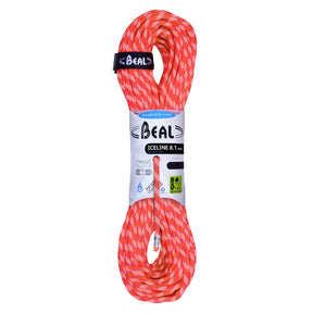 BEAL - Ice Line 8.1mm x 60m Rope - Orange