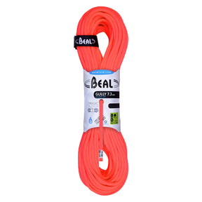 BEAL - GULLY 7.3mm x 50m Rope - Orange