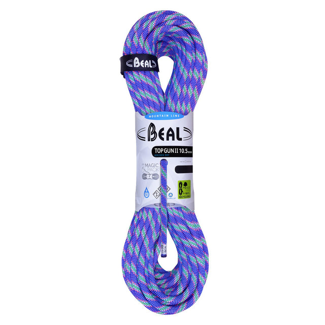BEAL - Top Gun 10.5mm Climbing Rope 60m - Blue