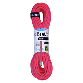 BEAL - JOKER UNICORE 9.1mm Climbing Rope - 80m Orange