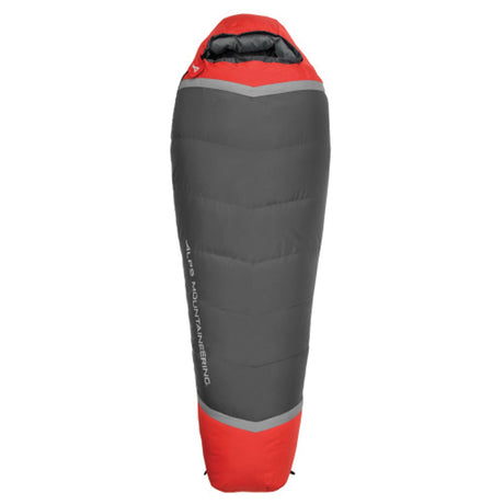 ALPS Mountaineering - Zenith 0 Regular Sleeping Bag - Red/Gray