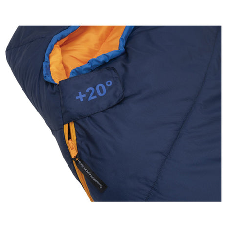 ALPS Mountaineering - Blaze +20 Regular Sleeping Bag - Navy/Blue — view 3