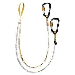 SINGING ROCK - Bungee Leash 360 with Mini Carabiners