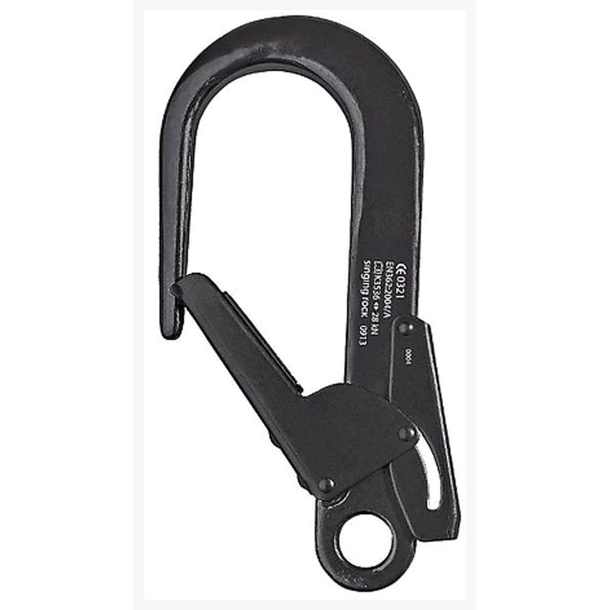 SINGING ROCK - Big Double Locking Snap Hook - Black