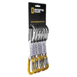 SINGING ROCK - Colt 16 Quickdraw 6-Pack for Sport Climbing