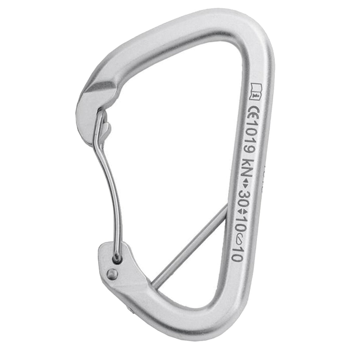 SINGING ROCK - Artwall Steel D Carabiner with Captive Bar