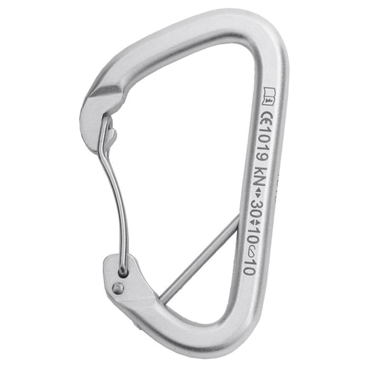 SINGING ROCK - Artwall Steel D Carabiner with Captive Bar