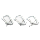 SINGING ROCK - Artwall Steel D Carabiner with Captive Bar — view 2