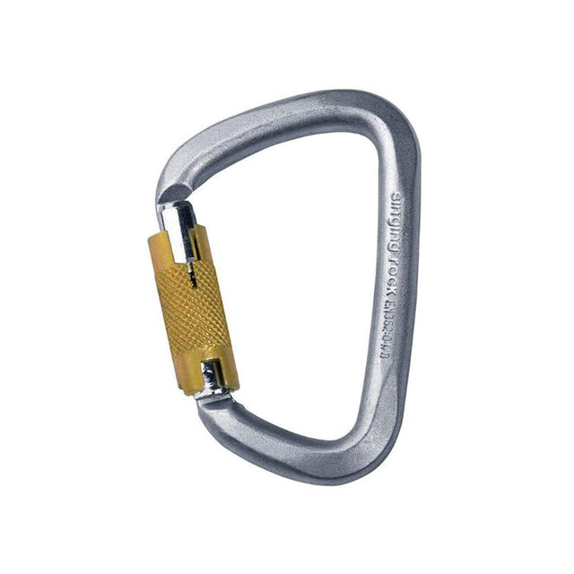 SINGING ROCK - Steel D Carabiner 3AL