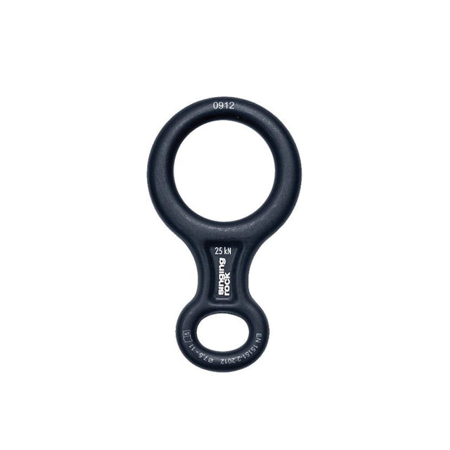 SINGING ROCK - Figure 8 Medium Black Belay/Rappel Device
