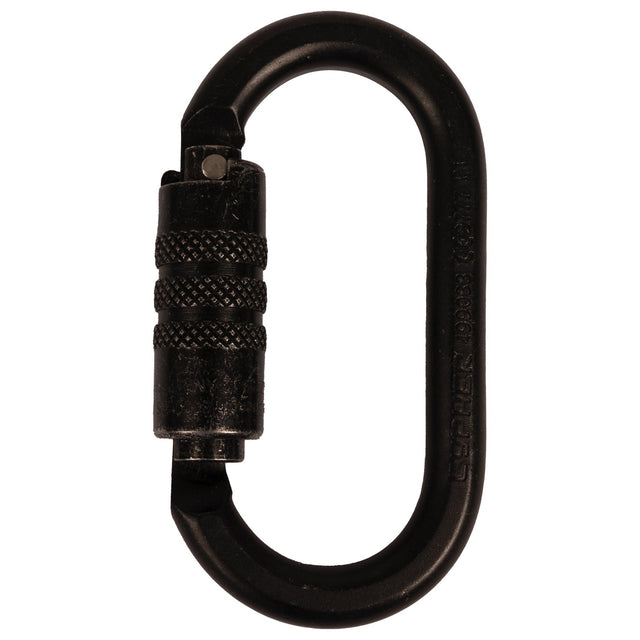CYPHER - G Series Oval TL ANSI Carabiner - Black