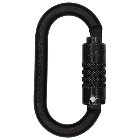 Cypher - G Series Oval 3AL ANSI Carabiner - Black