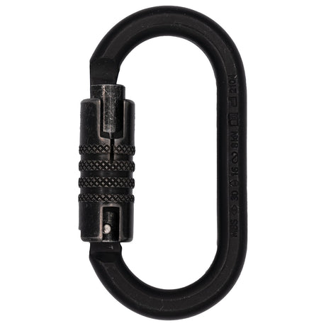Cypher - G Series Oval 3AL ANSI Carabiner - Black