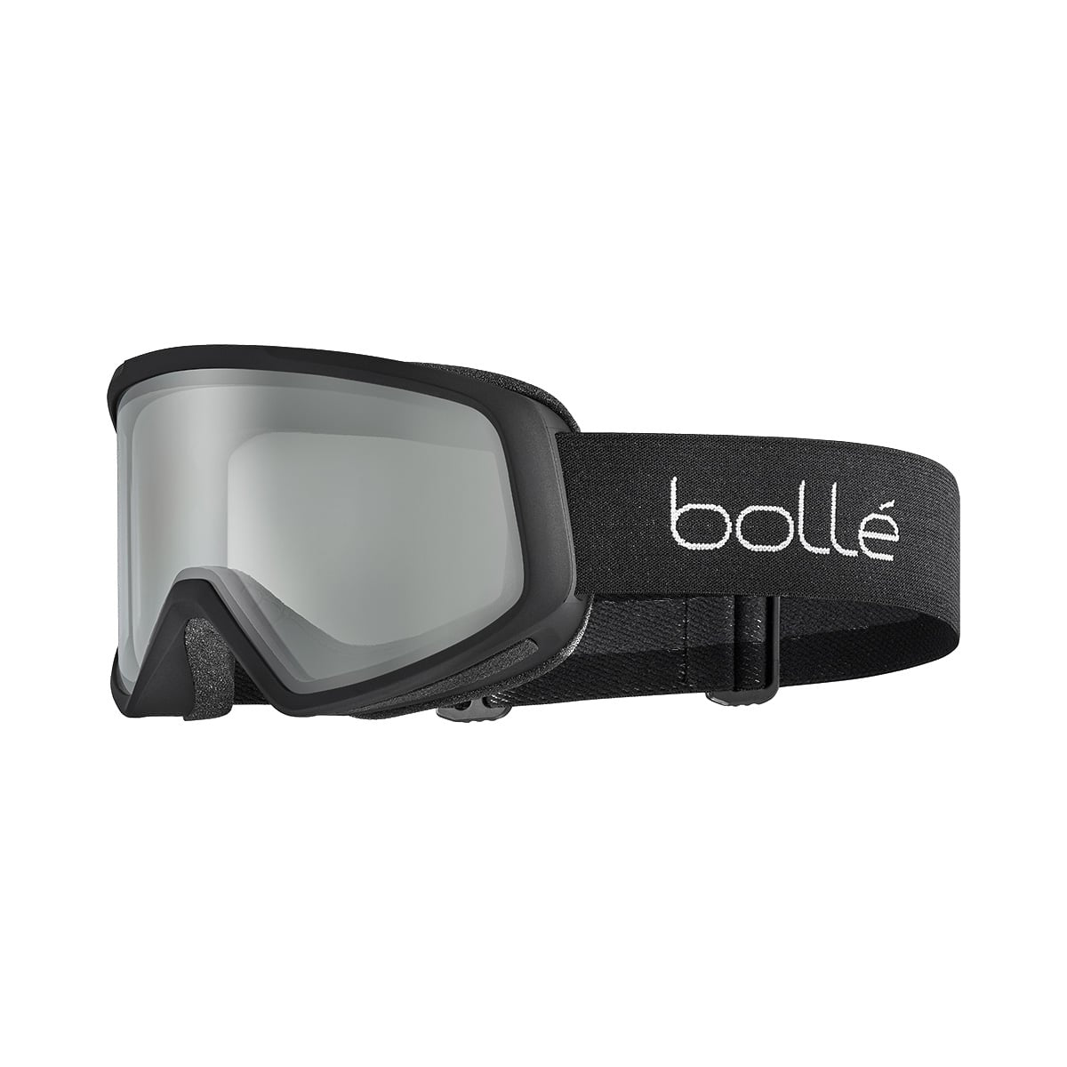 BOLLE - Bedrock Black Matte Goggles with Clear Lenses