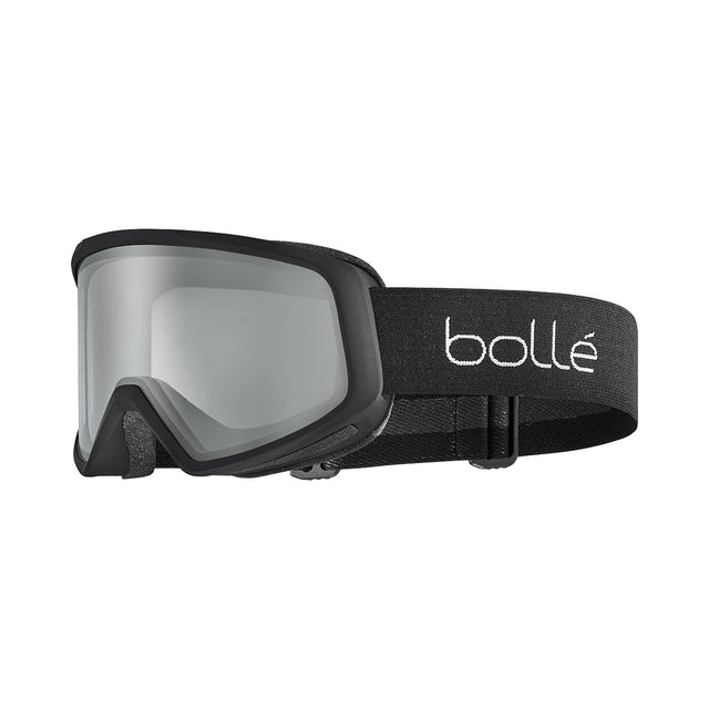 BOLLE - Bedrock Black Matte Goggles with Clear Lenses