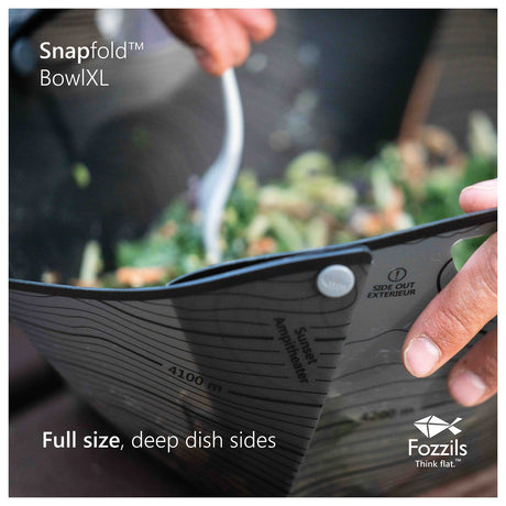 FOZZILS - Snapfold Bowl XL Grey — view 3