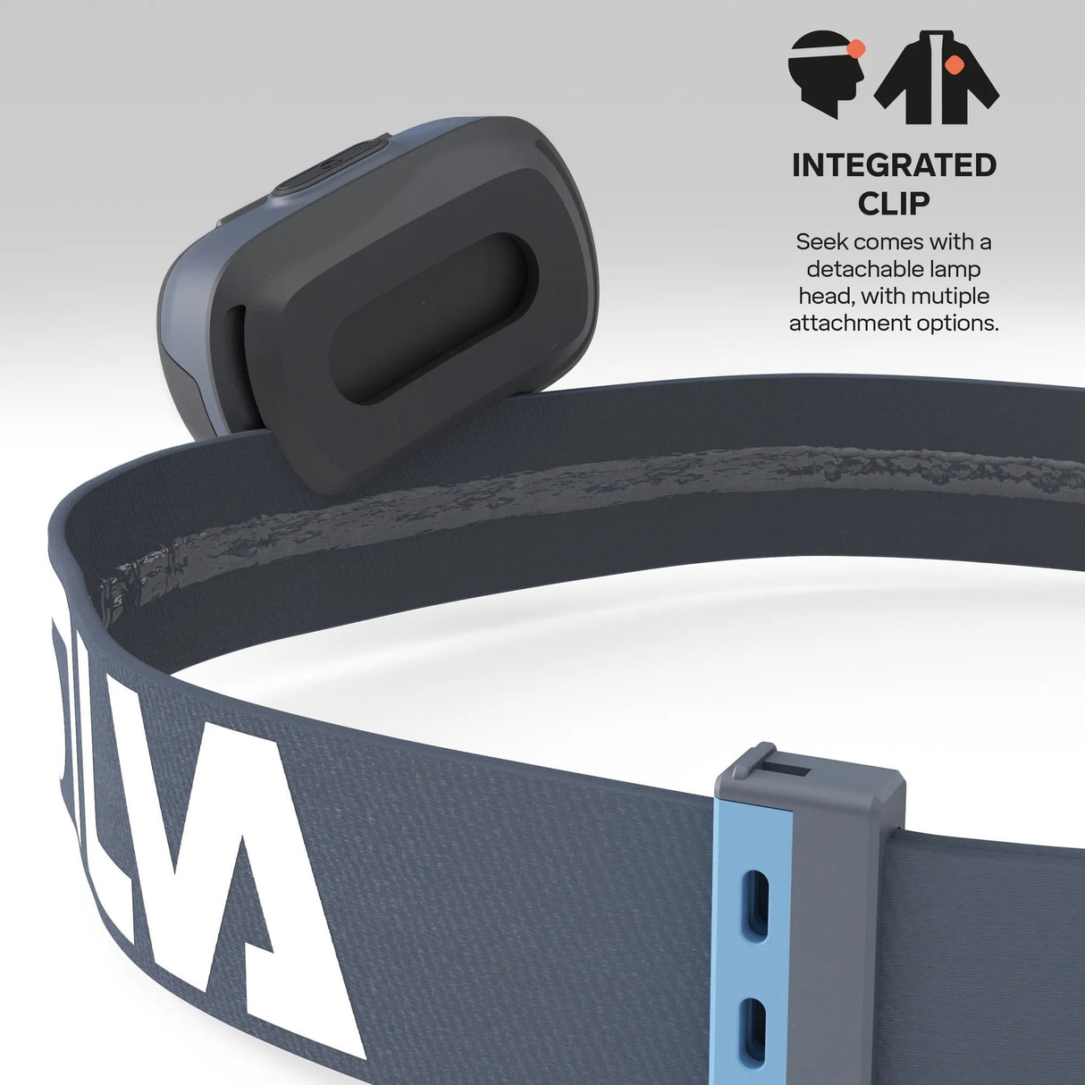 SILVA - Seek 450 Recharge Headlamp - Stormy Sky