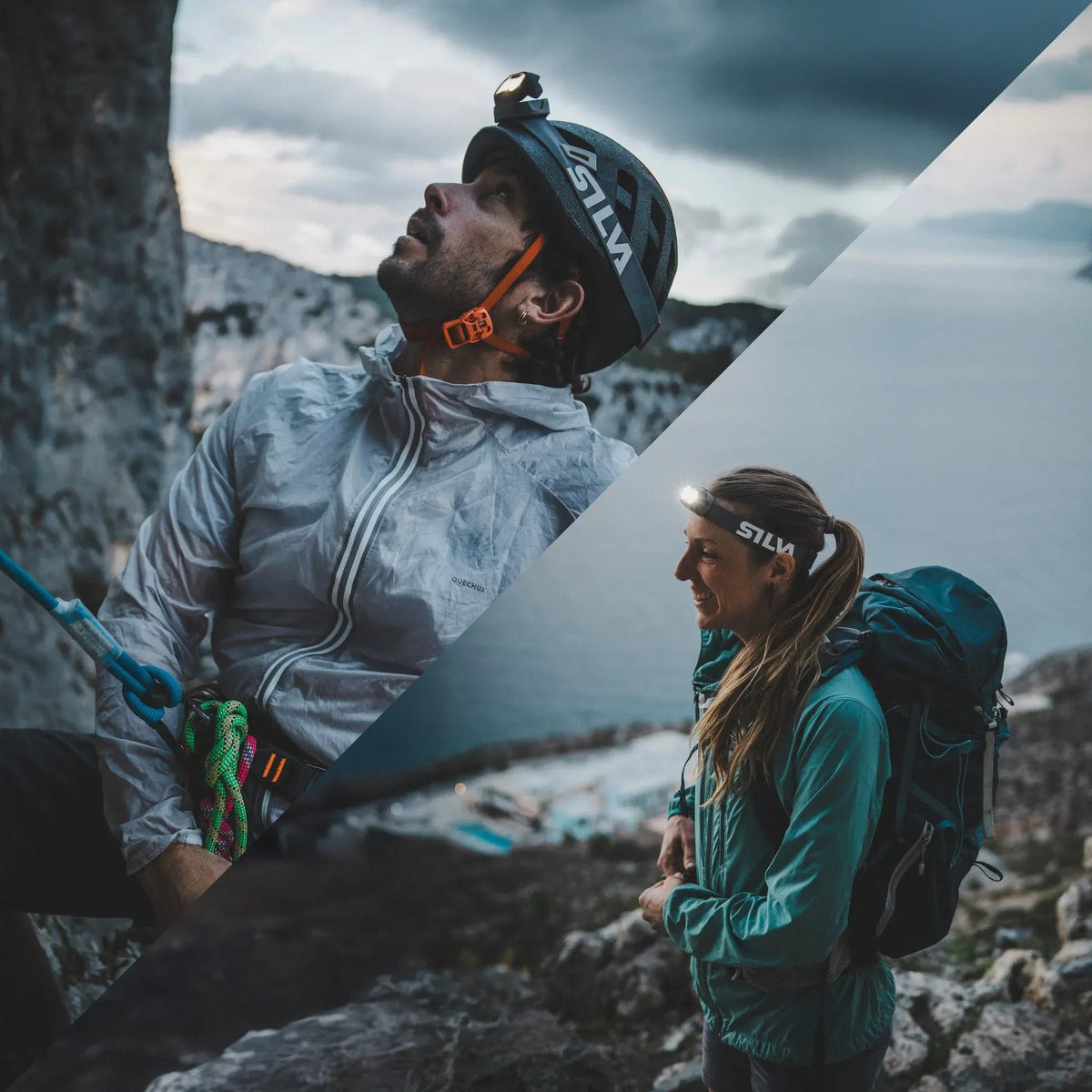 SILVA - Seek 600 Recharge Headlamp - Grey